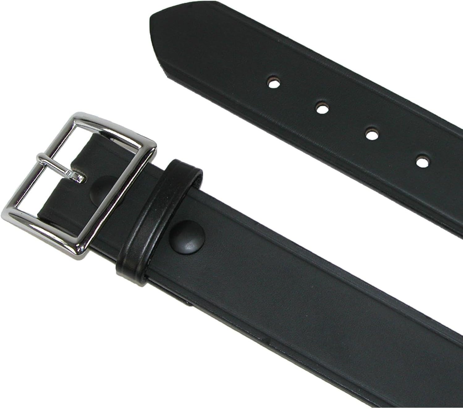 Boston Leather Men's Big & Tall Leather 1 3/4 Inch Garrison Belt - Image 5