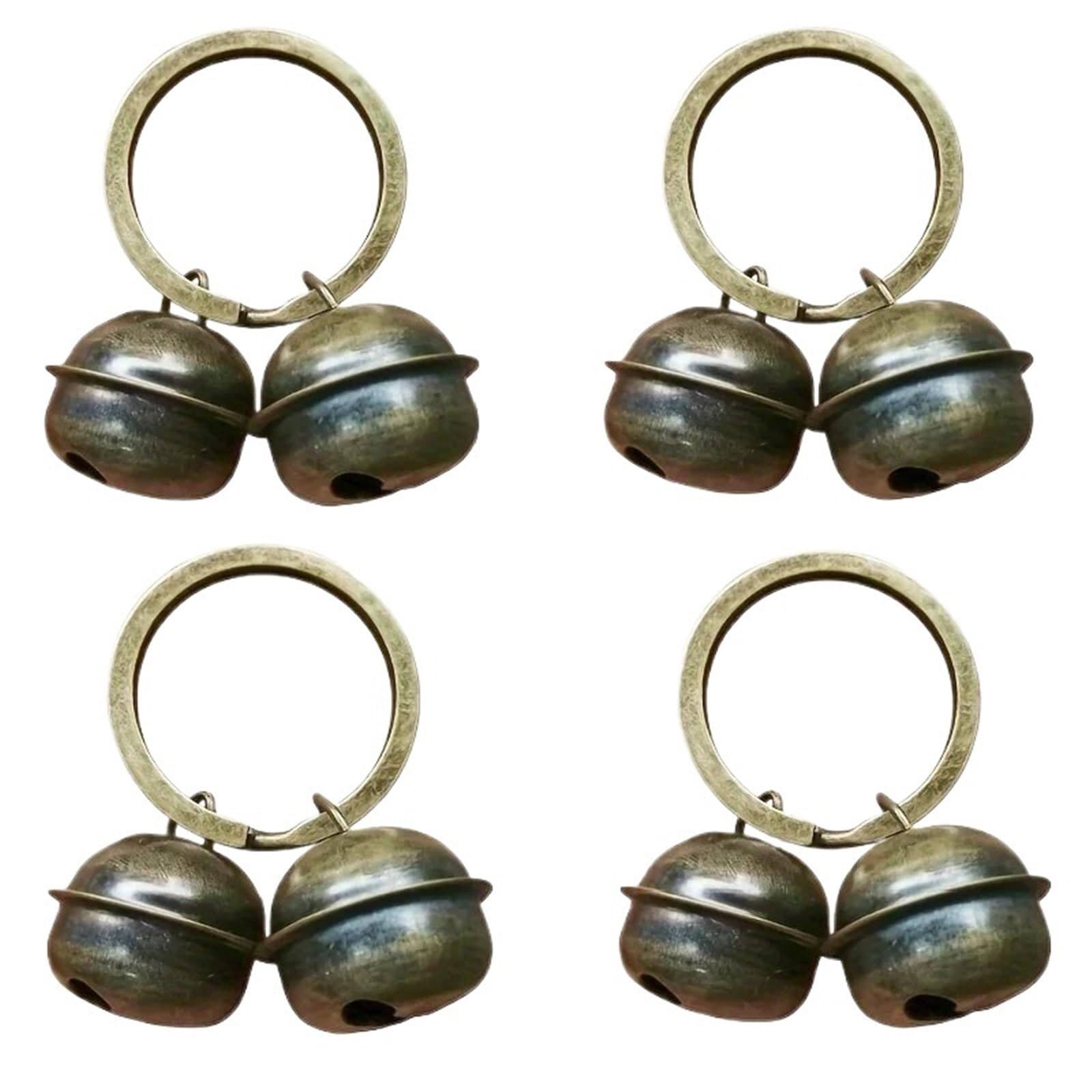 Campanas para collar de gato evitan pérdidas: 24 cascabeles con colgante de anillo seguro