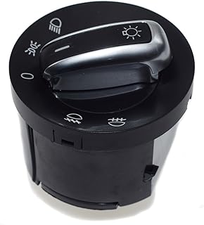 New Chrome Euro Headlight Switch Contorl 5ND 941 431A For VW Jetta Golf GTI MK5 MK6 Rabbit 2005-2012