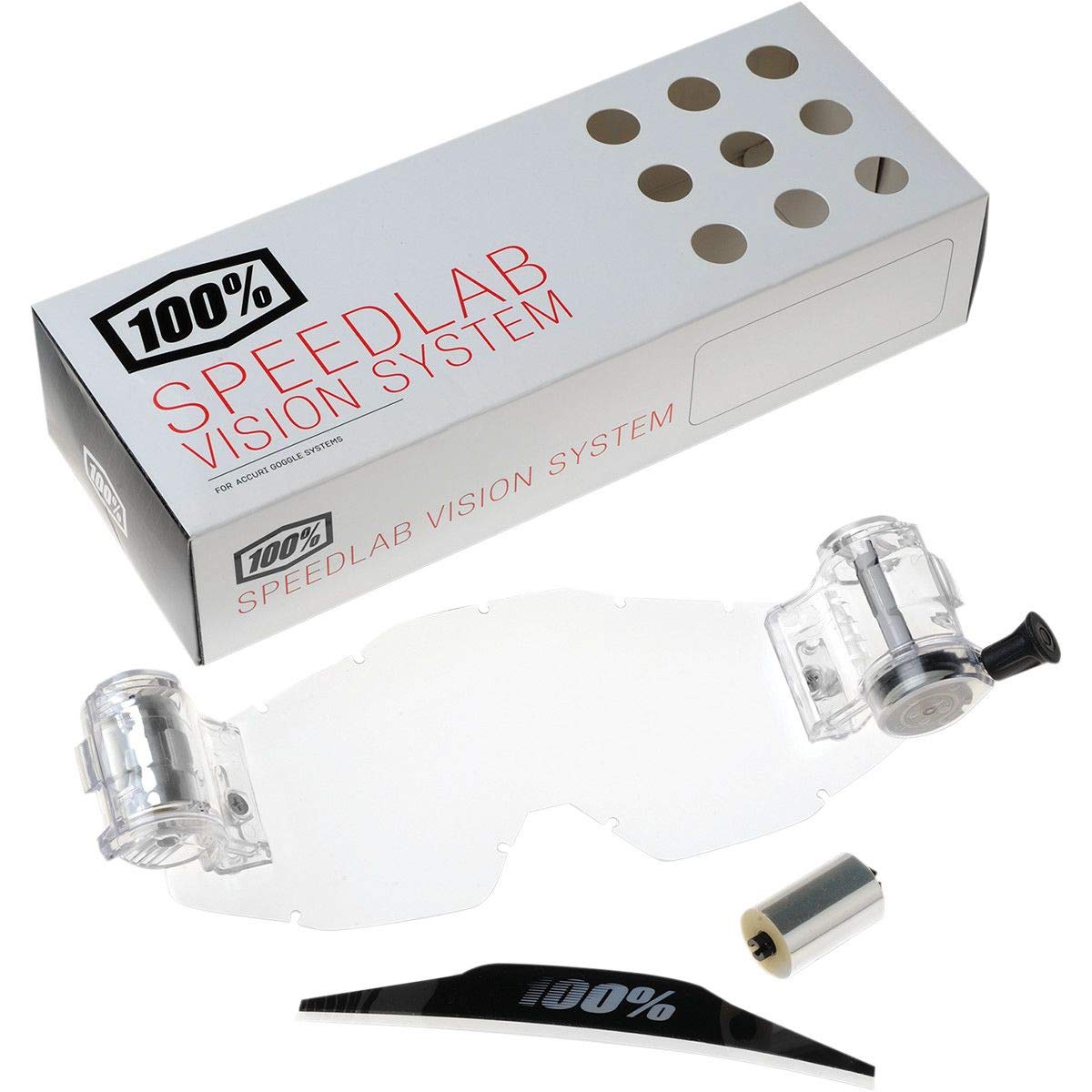 100% Unisex-Adult (51020-010-03) Speedlab SVS System for ACCURI STRATA JR-Incl. Lens, 2 Canisters, Film, Mud-Flap (Clear, Free Size)