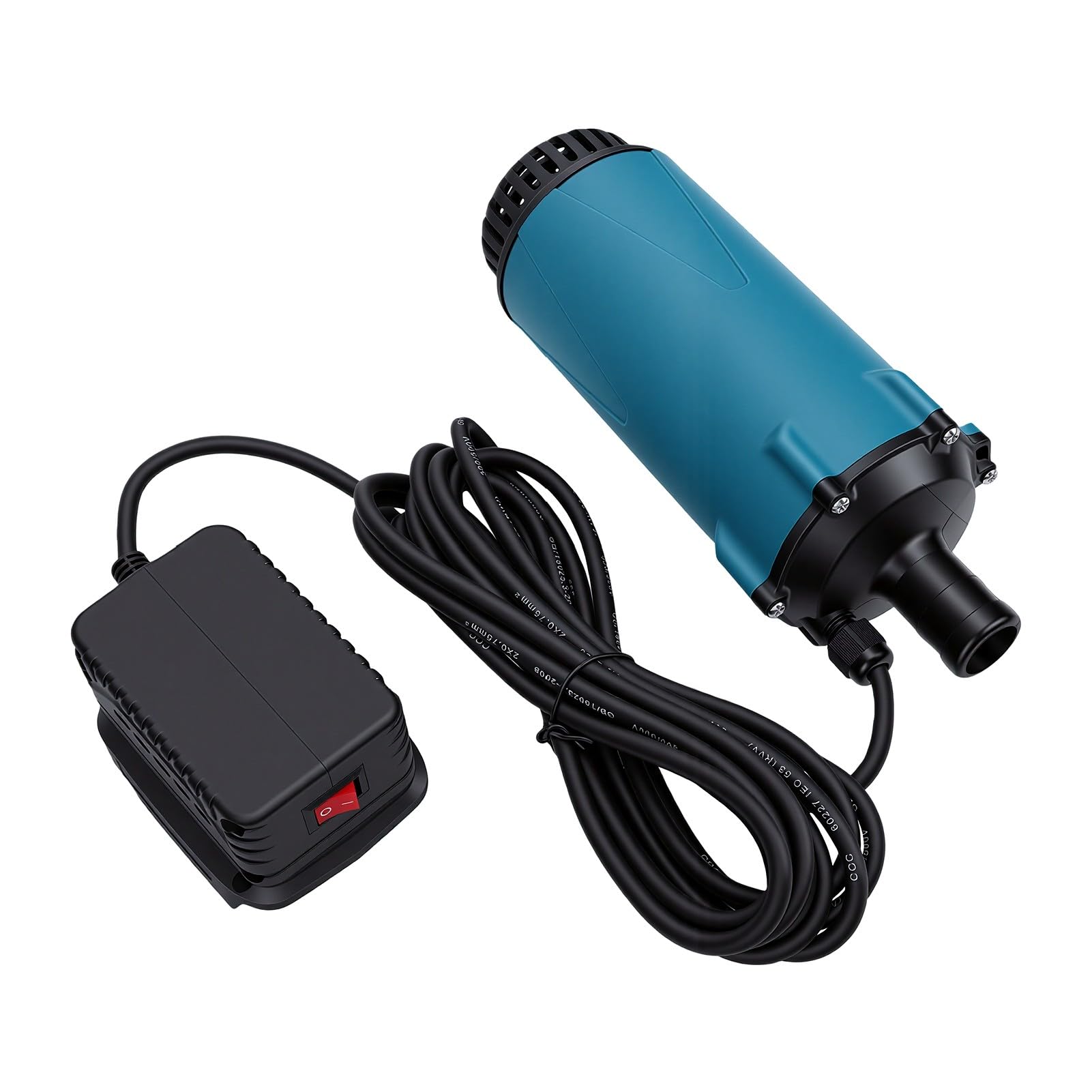 banapoy Bomba de Transferencia de Agua, Bomba Sumergible Inalámbrica con Batería de 120 L, Eléctrica Portátil con Configuración Rápida y Funda Protectora, para Piscina, Estanque, Jardín, Granja,