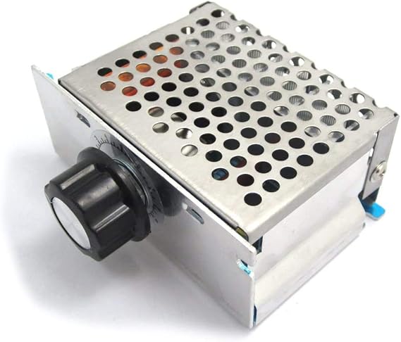 AC 220V 4000W عالية الطاقة SCR منظم الجهد الإلكتروني محافظ Dimmer Thermostat Speed Controller