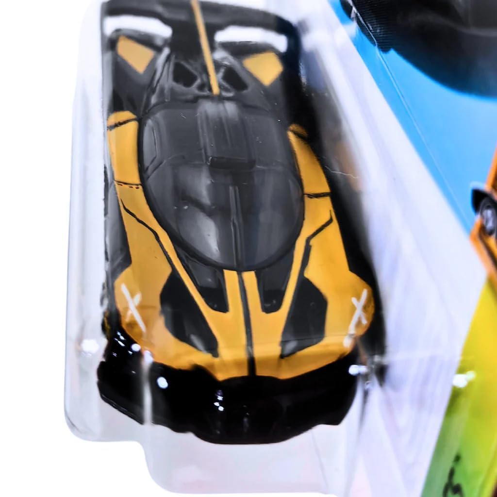 Hot Wheels Model, Schwarz, Gelb, 11 cm - Image 3