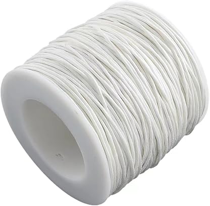 Jaydis 100 Jardas De Fio De Algodão Encerado De 1 Mm, Revestido Com Cera, Para Confecção De Colares, Pulseiras, Bijuterias Trançadas, Costura Em Couro, Macramê E Decoração De Vasos. por Artista não identificado — capa do álbum