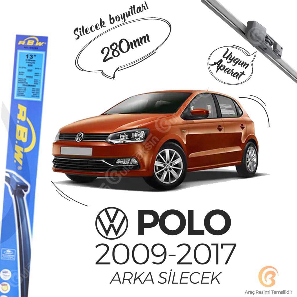 RBW Volkswagen Polo Arka Silecek (2009-2017) RBW