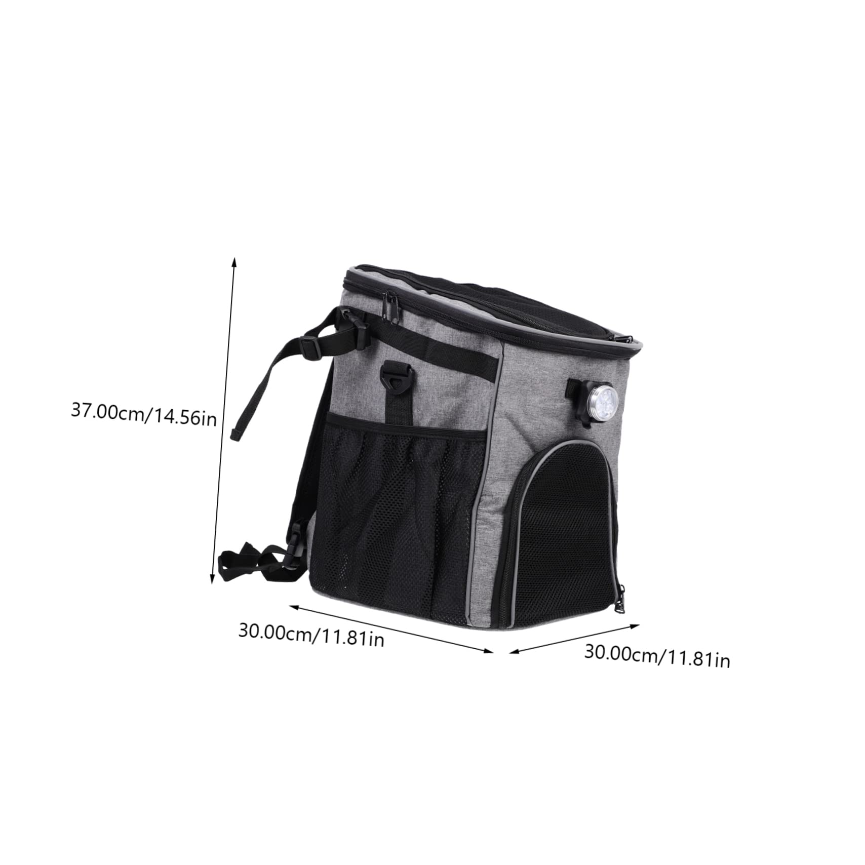 Yardwe Polyester Pet Bike Carrier for Bike Collapsible Pet Storage Bag Easy Install