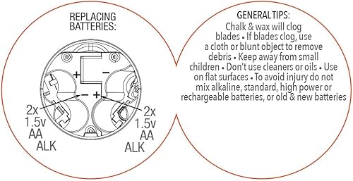 Miniatura 7 de Westcott 16059 iPoint Orbit Sacapuntas eléctrico para el hogar y la oficina