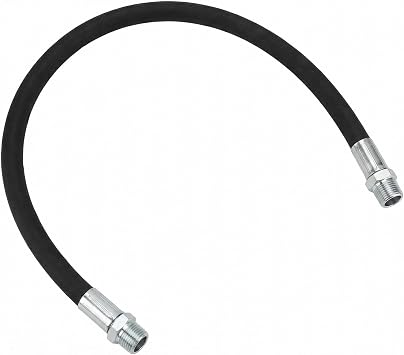 THOUDONERU pgraded Compressor Jumper Hose, High-Temperature 480F,Temperature Resistance356F, 1/2" x 40"Length, 1/2" NPT Male Connector, Both Sides Fittings Rotate Freely, 700 PSI.