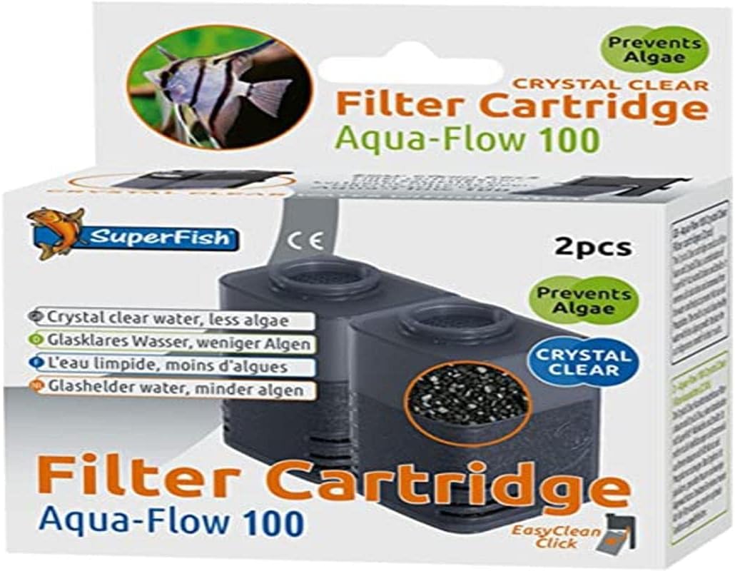 SuperFish Aqua Flow 100 Crystal Clear Cartridge