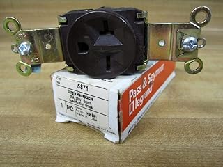 Legrand-Pass & Seymour 5871 Tp265W Trademaster Plate 5G 5 Decor W