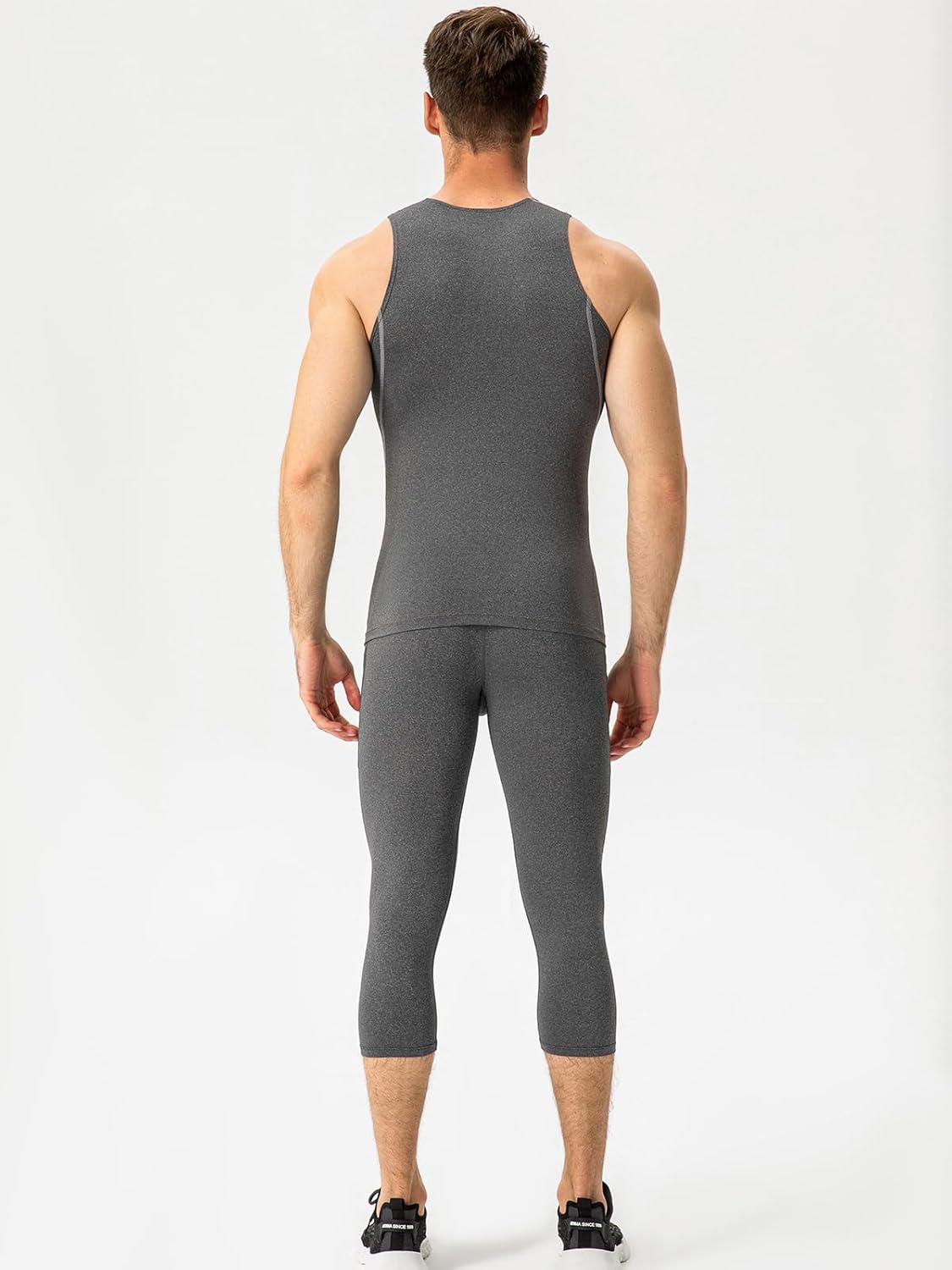 SPVISE 1 or 3 Pack 3/4 Compression Pants Men Athletic Gym Capri Leggings Running Tights Dry Fit Basketball Sports Base Layer - Image 8