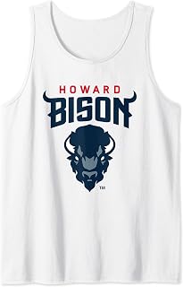 Howard University Bison Icon Logo Officially Licensed Tank Top