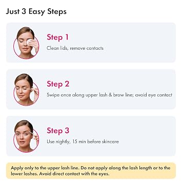 TOPLASH XL Lash and Brow Booster, Growth Serum with Eyelash and Eyebrow Enhancer, Promotes Stronger, Thicker, Healthier Lashes with Botanicals and Peptides - 0,2 Fl Oz(6 ml)