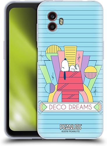 Miniatura 263 de Head Case Designs Funda de gel suave con licencia oficial de Peanuts House Snoopy Deco Dreams compatible con Samsung Galaxy S23 5G Casa,Blue