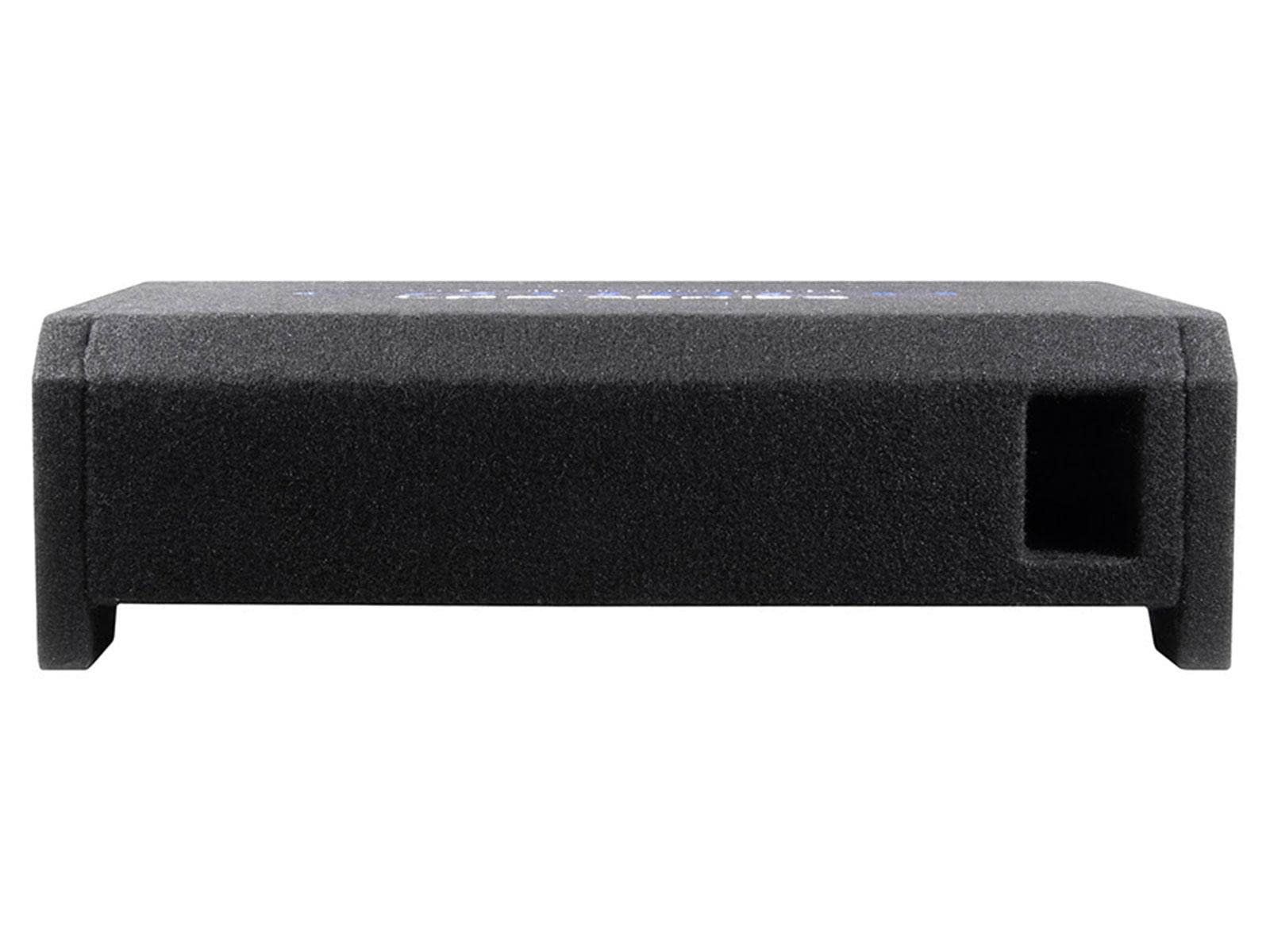 Crunch CBP 1000F | Flacher Subwoofer + 4-Kanal-Verstärker + kompletter Kabelsatz