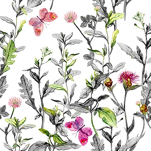 Papier peint panoramique fleurs de pré Coloray 152x104 cm