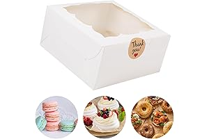 4x4x2.5 Inches White Small Cake Containers Boxes