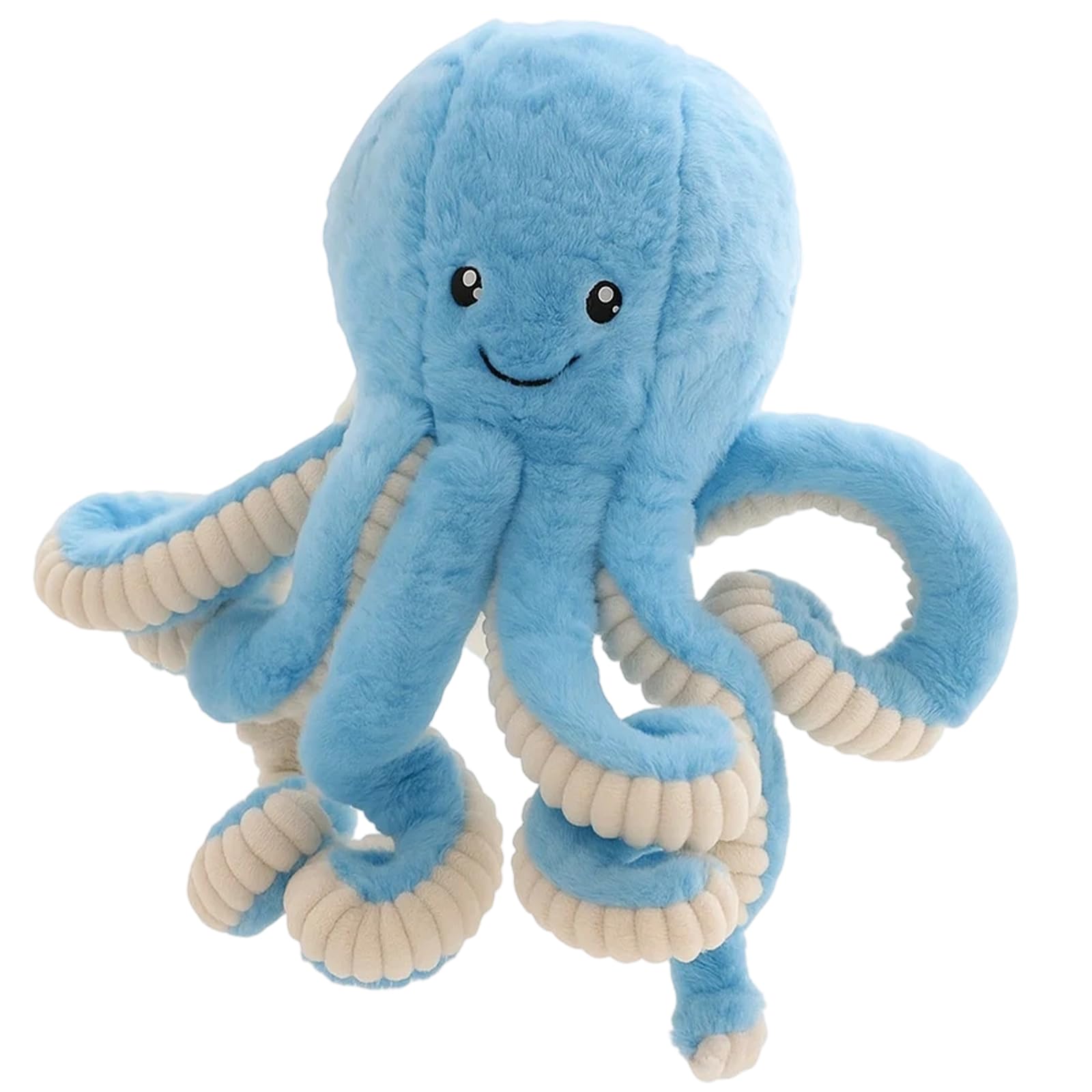 YcsRnn Octopus Toy, Reversible Octopus Plush, Soft and Cuddly Teddy for Kids and Adults Blue Plushie