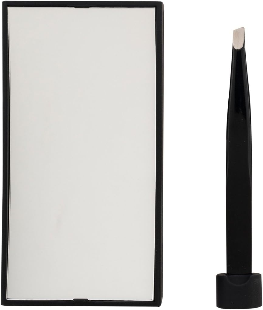 Danielle Soft Touch Compact Tweezer and 10X Magnification