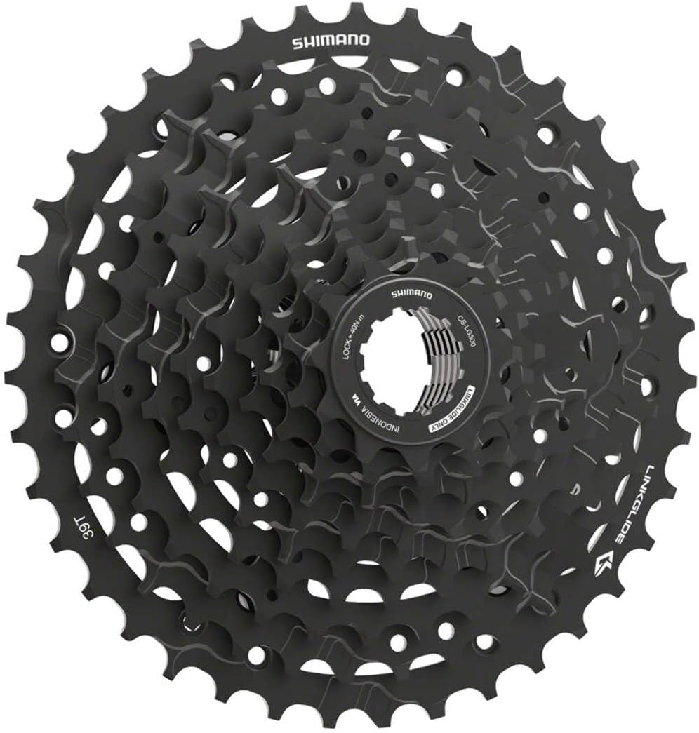 SHIMANO CUES CS-LG300-10 Cassette - 10-Speed, 11-39t, Black