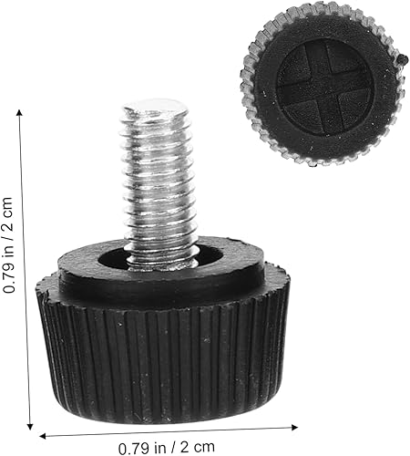 Miniatura 8 de DOITOOL 60 piezas de base de mesa con tornillos, extensores de altura de silla, patas ajustables para muebles, patas para armarios, niveladores de