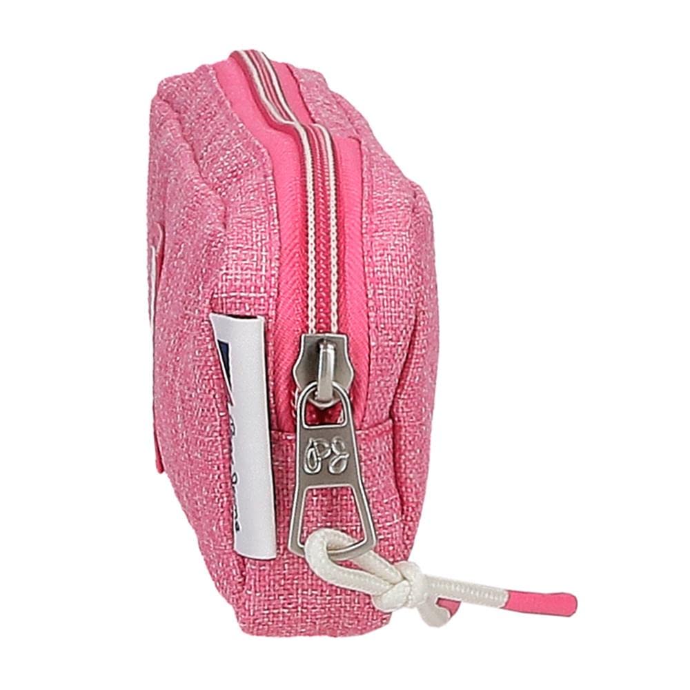 Pepe Jeans Luna Pink Case 22x7x3 cms Polyester, Estuche - Image 2
