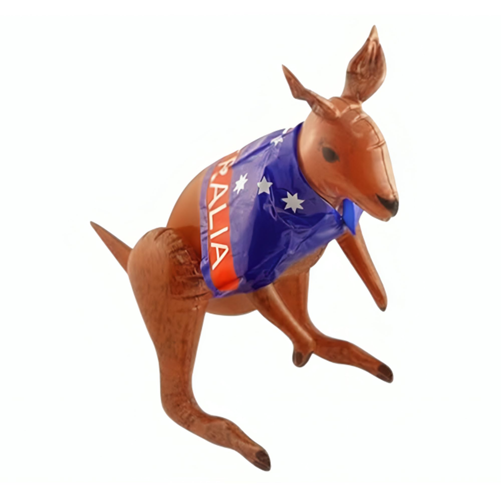 ZANGOC Adult Australian Cork Hat & Inflatable Kangaroo Fancy Dress Kit - Image 4