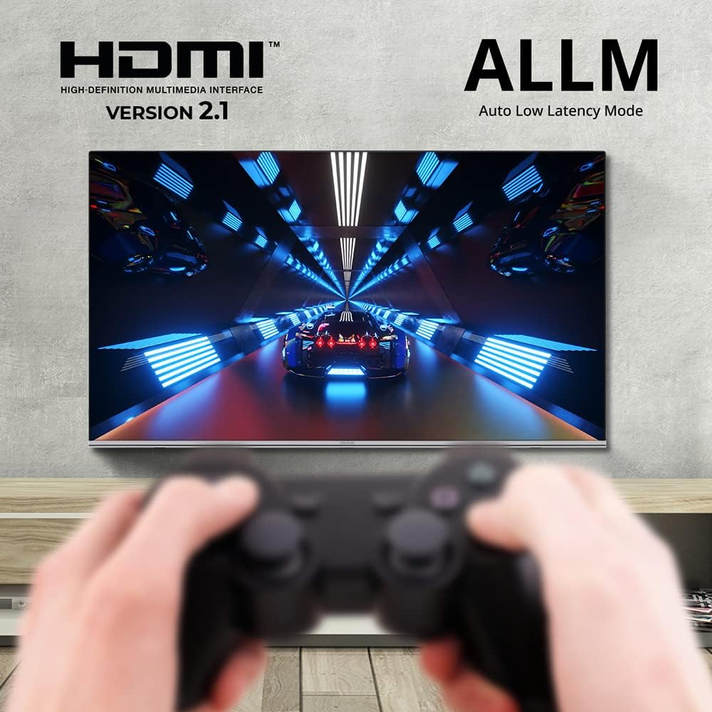 Cecotec TV LED 65 Smart TV A2 Series ALU20065Z. 4K UHD, Android 11, Frameless, Base Centrale, MEMC, Dolby Vision, Dolby Atmos, HDR10, 2 Altoparlanti 10W, Modello 2024 Cecotec TV LED 65 Smart TV A2 Series ALU20065Z. 4K UHD, Android 11, Frameless, Base Centrale, MEMC, Dolby Vision, Dolby Atmos, HDR10, 2 Altoparlanti 10W, Modello 2024