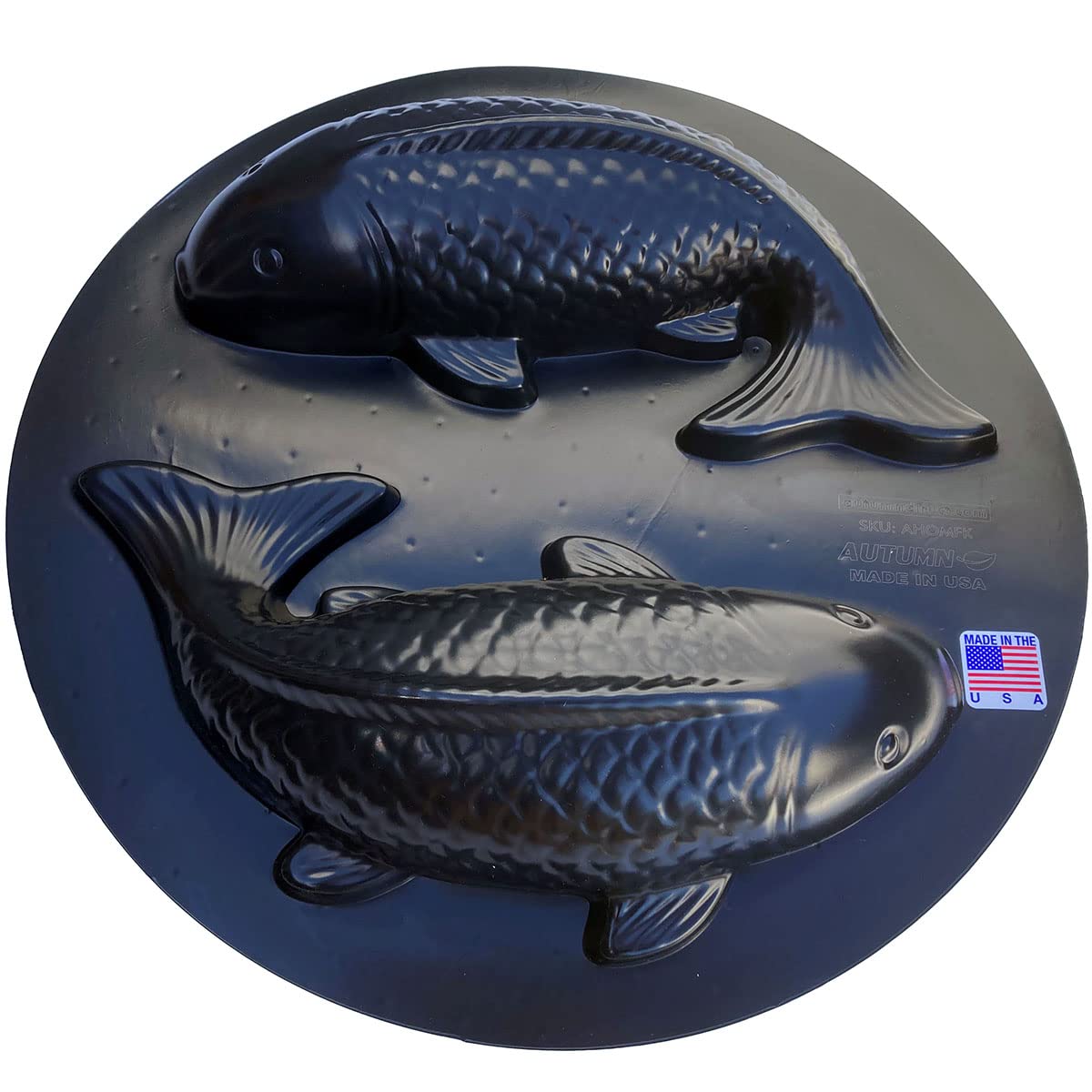Betonform Für Koi-Fisch Gartenfiguren – DIY, Wiederverwendbar, 2 Fische Pro Form