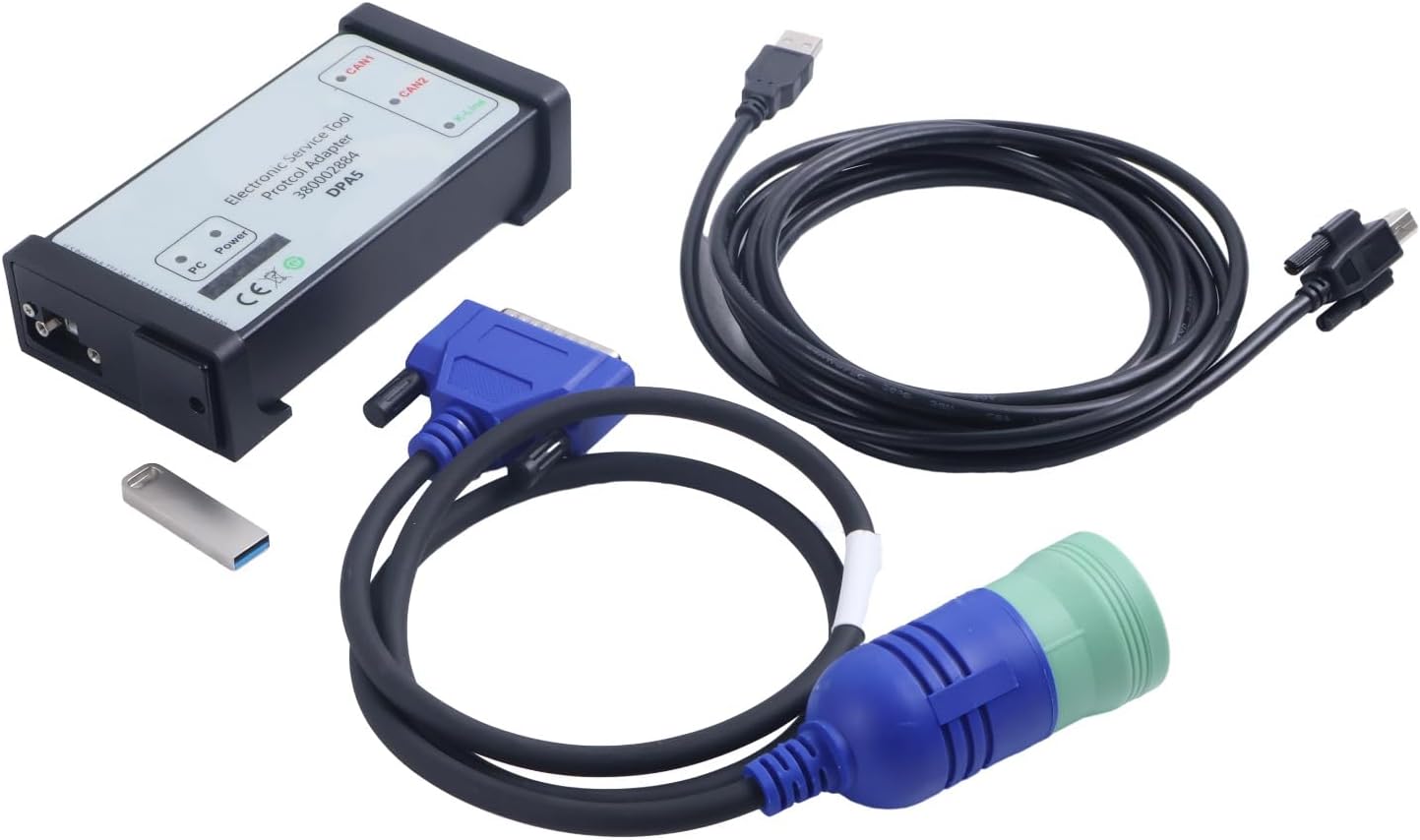 HOLDWELL DPA5 EST V9.8 Diagnostic Tool Kit 380002884 Compatible with New Holland Tractor Truck Loader Excavator