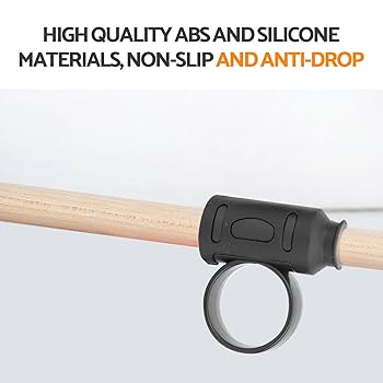 Colored Drum Sticks MECCANIXITY 2 Pair Maple Wood Drumstick Anti Slip Handle Marching Snare Drum Sticks