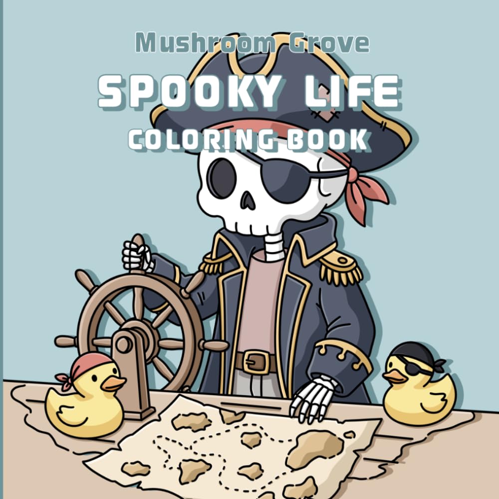 Spooky Life: Coloring Book (Crafty Grove: Coloring Books)