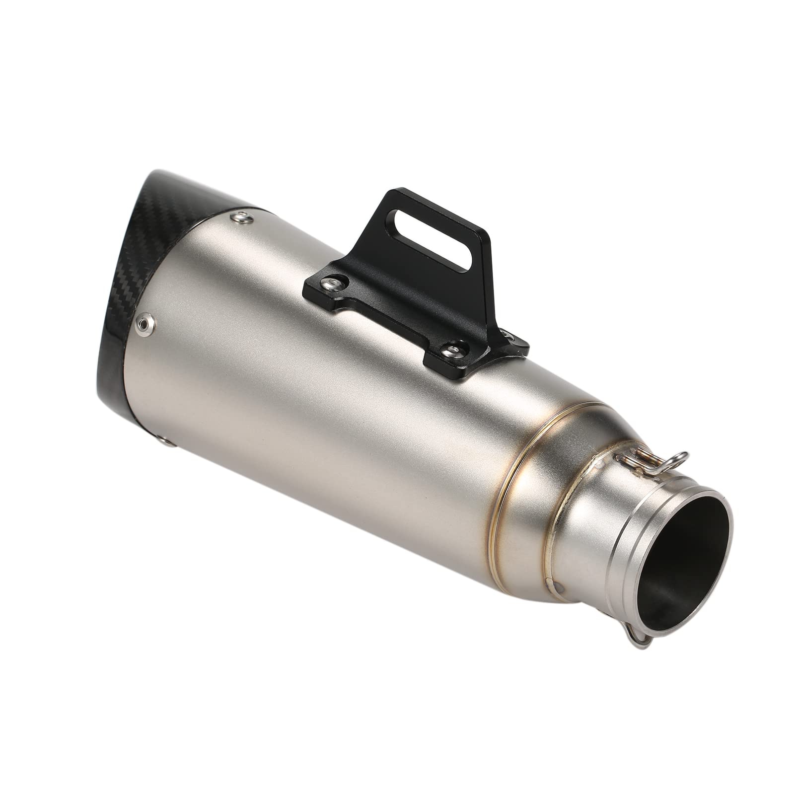 Jemora 38-51mm Silenziatore di Scarico Universale per Tubo di Scarico per Motocicletta Adatto per motociclette ATV