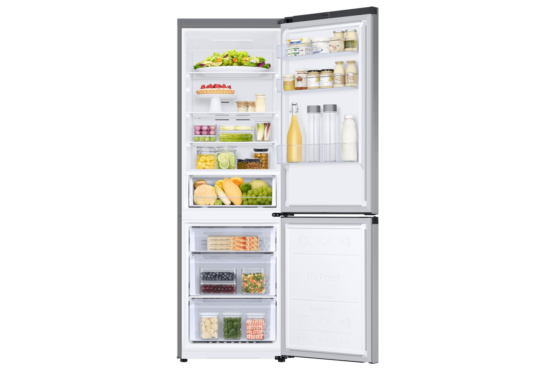 Samsung Réfrigérateur Combiné 344L Inox - RB34C600DSA/EF