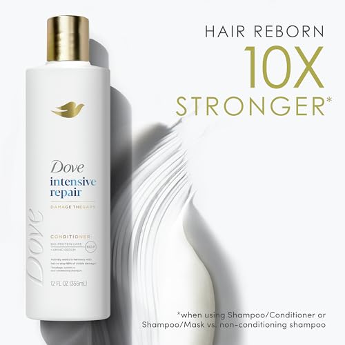 Dove Intensive Repair Conditioner for Damaged Hair & Breakage 12oz 4ct - image 4