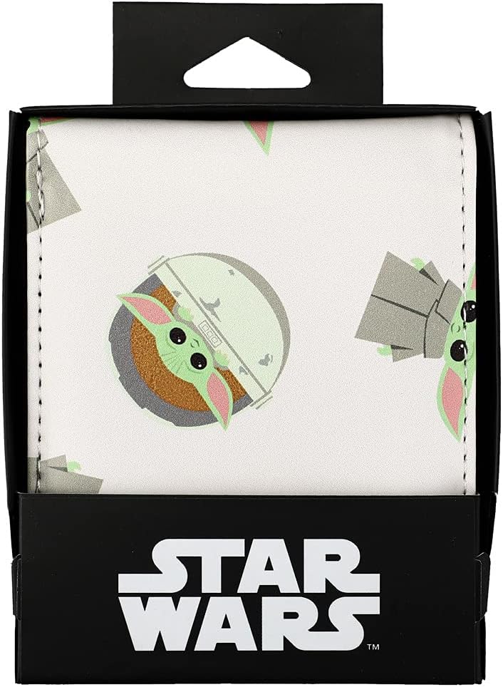 Bioworld Star Wars Grogu Digital Print Bifold Wallet