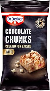 Dr. Oetker White Chocolate Chunks, 100g