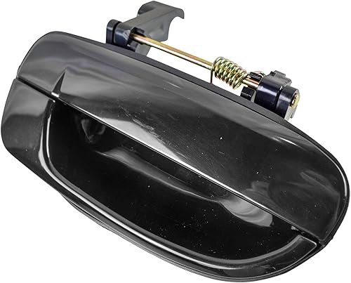 Miniatura 284 de TRQ Manija de puerta exterior delantera izquierda plateada para el lado del conductor compatible con Nissan 370Z 2009-2017