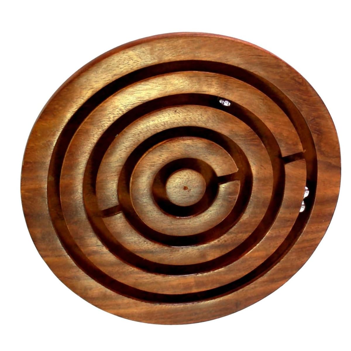 HAPYDOSE Handcrafted Wooden Labyrinth Board Game Ball in a Maze Puzzle Toys - Indoor Puzzle Game Gifts for Kids | Boys | Girls (6 Inch) (B0D1P94G94) Amazon Price History, Amazon Price Tracker