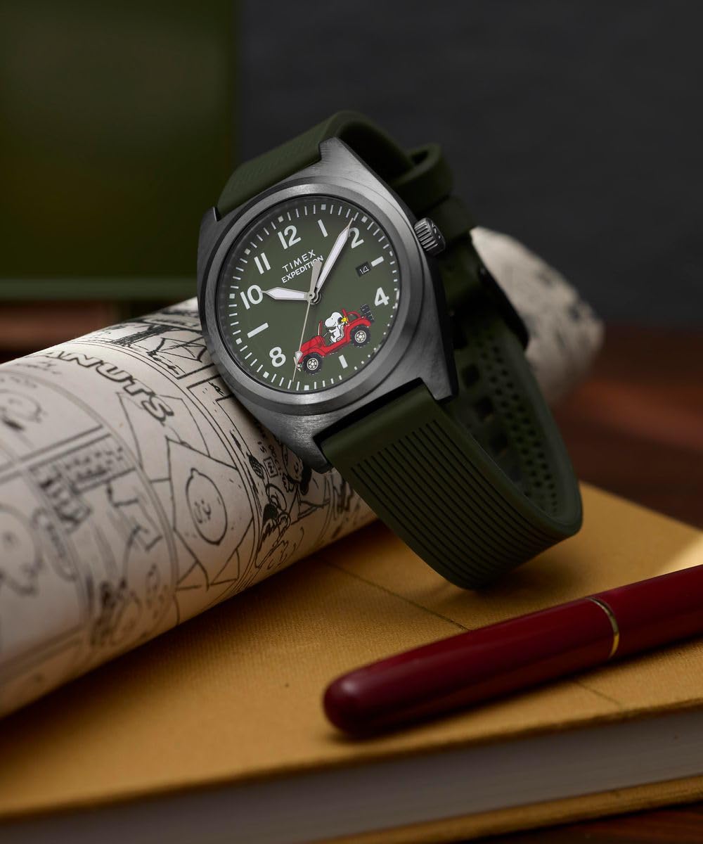 Timex Orologio Uomo Al quarzo Peanuts Expedition Field