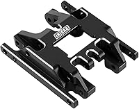 Vista 1 de INJORA Soporte de transmisión de placa deslizante de aluminio 0.60 oz para 1/18 RC Crawler TRX4M actualización