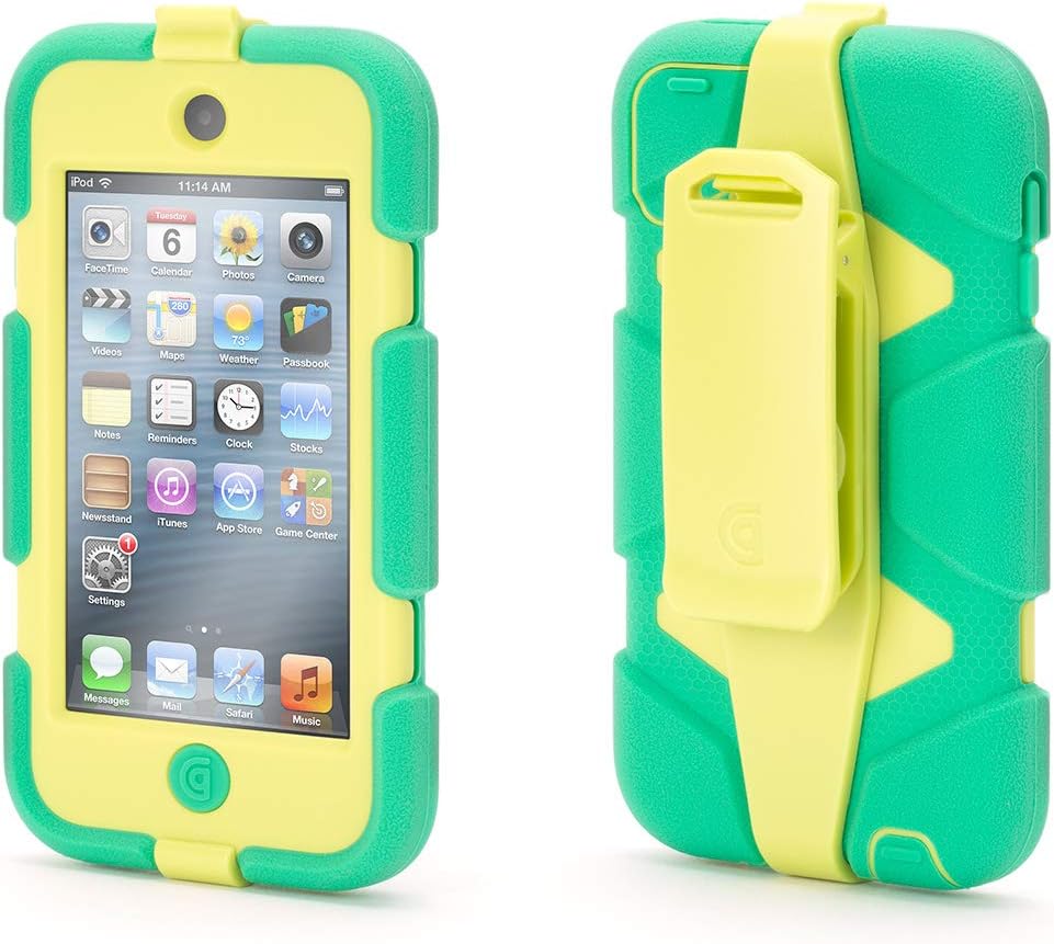 Survivor All Terrain Mobile Case Compatible with iPod Touch 5th Gen (Green)