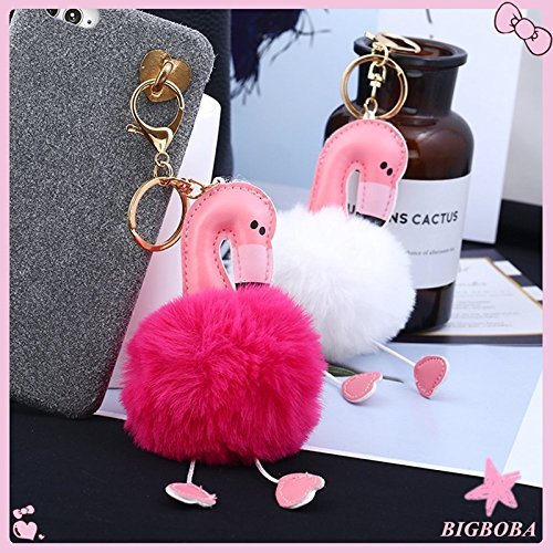 Bigboba, portachiavi soffice e peloso a forma di