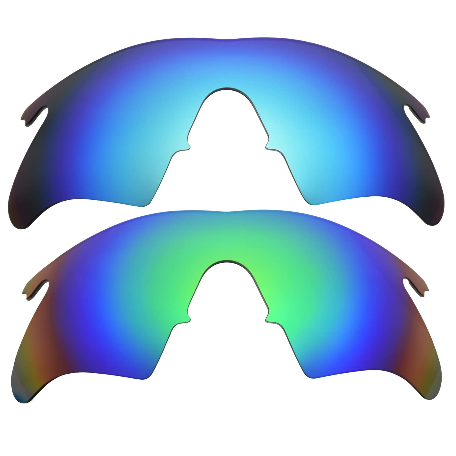 Verres M Frame Heater bleu vert remplacement lentilles taille unique - 7