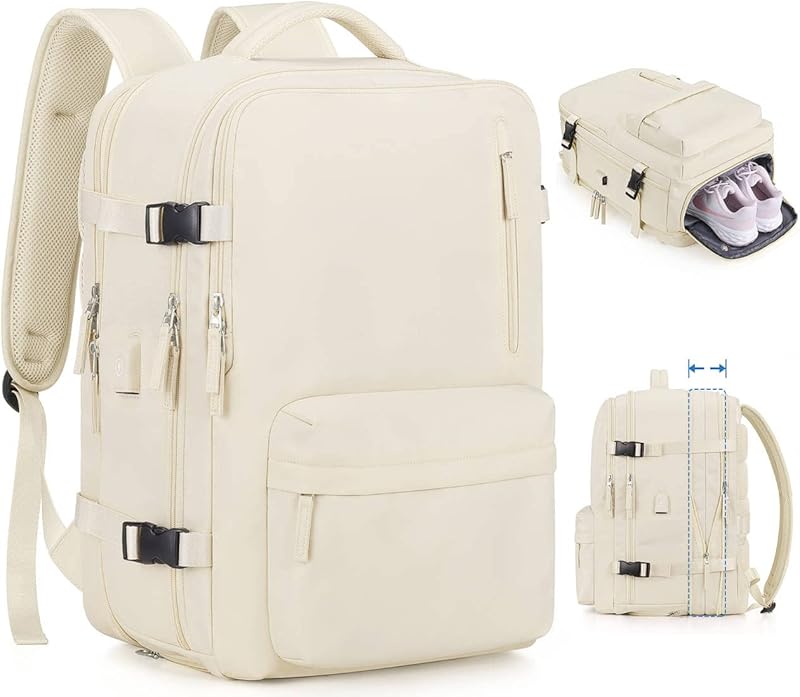 Mochila grande para viagem para laptop, expansível, 45 L, mochila para faculdade, mochila de negócios, adequada para computador de 17 polegadas em oferta na Shopee Mochila grande para viagem para laptop, expansível, 45 L, mochila para faculdade, mochila de negócios, adequada para computador de 17 polegadas em oferta na Shopee