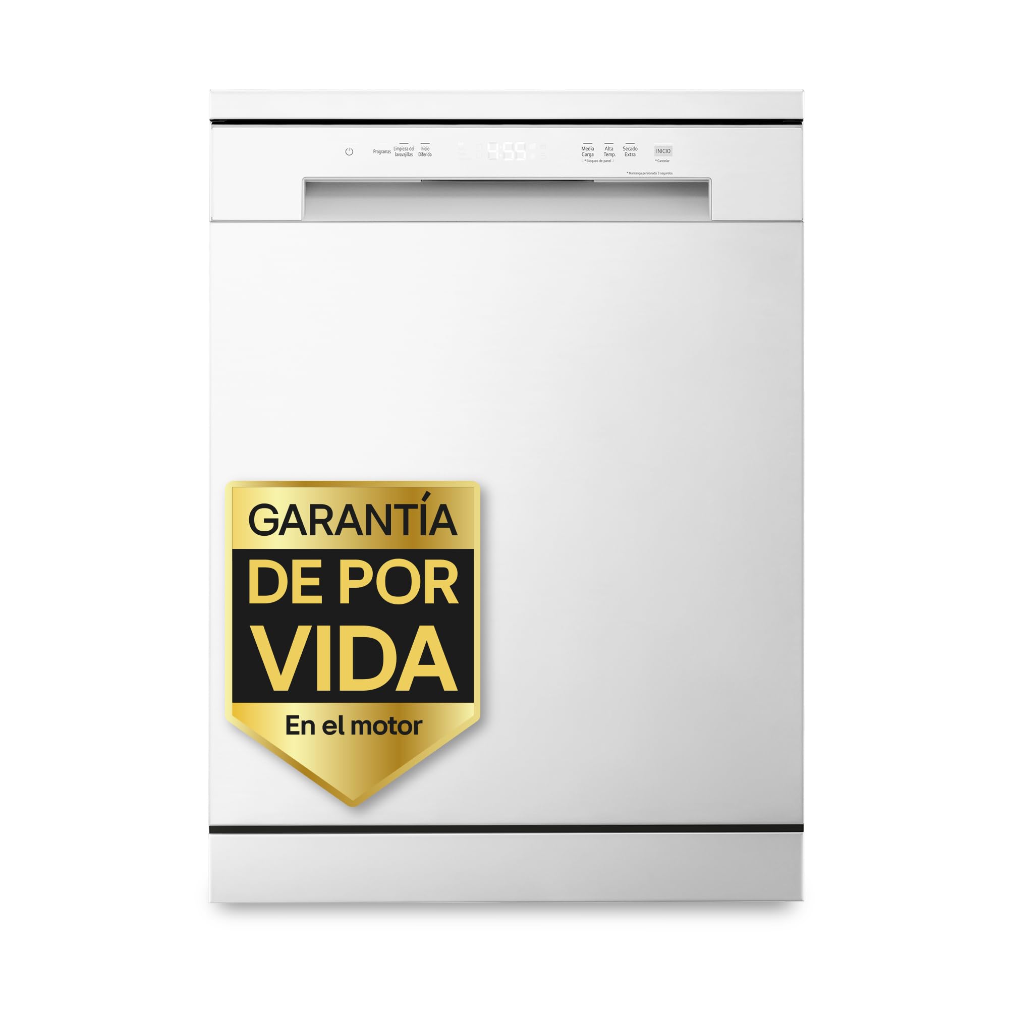 LG DF142FW - Lavavajillas con función QuadWashTM, Sistema EasyRack, LED Táctil, Eficiencia D, Blanco