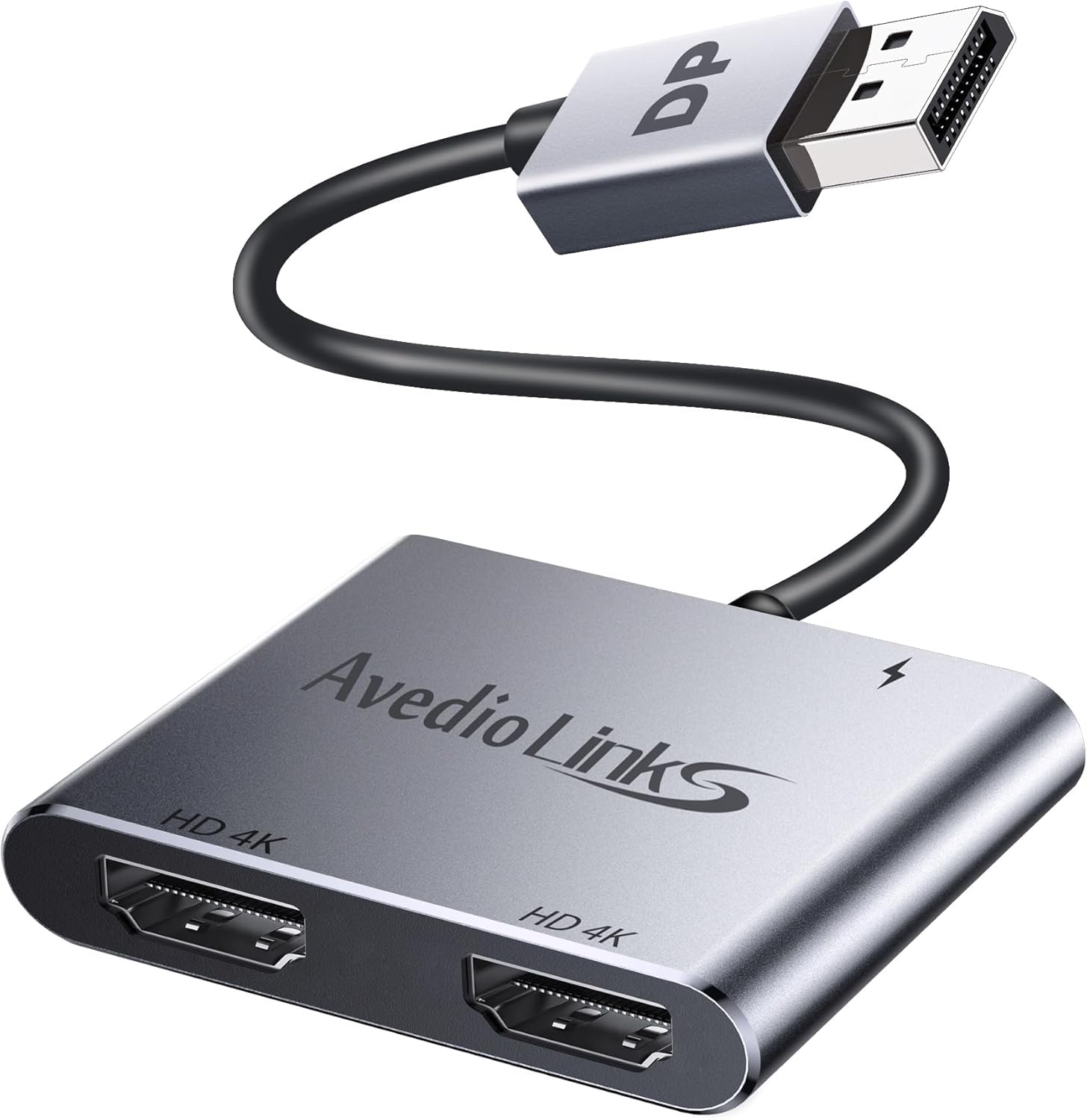Amazon | avedio links DisplayPort to デュアル HDMI アダプター 4K