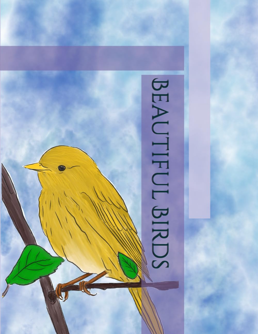 Beautiful Birds: Coloring Book