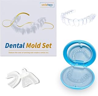 Custom Mouth Guard for Teeth Grinding, 2-Pack, Comfortable BPA-Free Teeth Retainer for Adults and Teens, Durable & Easy to Use, Upper & Lower Teeth Protection