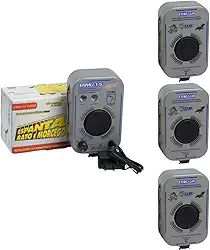 REPELENTE MORCEGO ULTRASONICO SONORO ZEBU + 3 EMISSORES